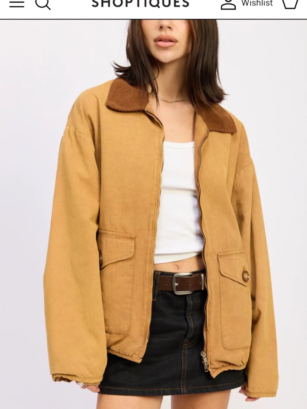 NWT Emory park cargo jacket